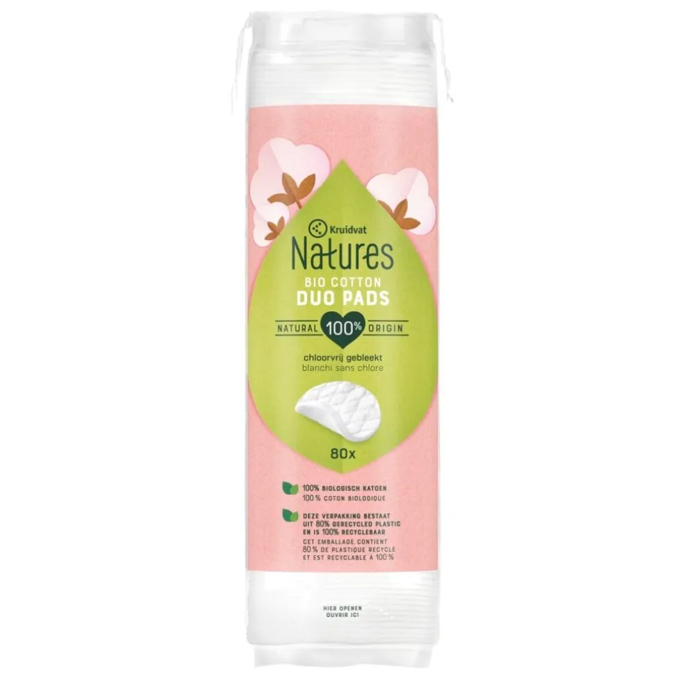 Kruidvat 100% Cotton Bio Wattenschijfjes