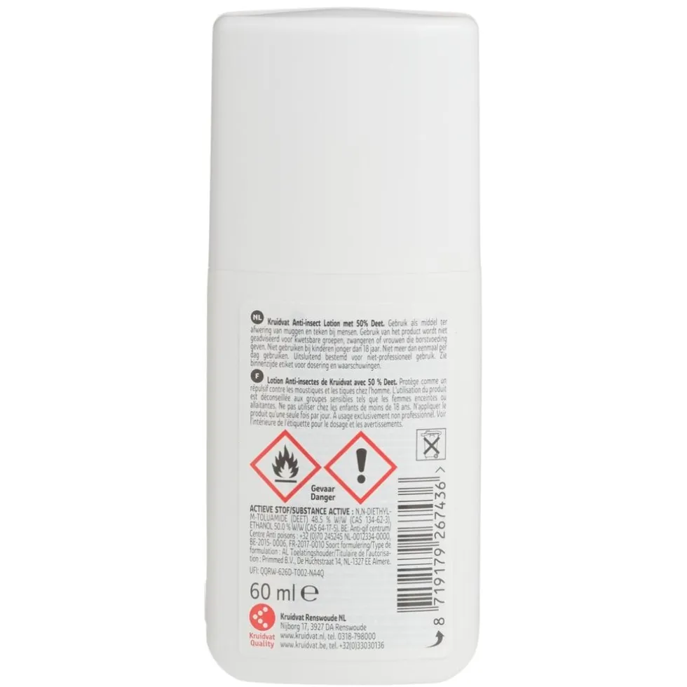 Kruidvat 50% Deet Anti-Insect Lotion