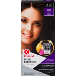 Kruidvat 4.0 Donker Bruin Crème Haarkleuring