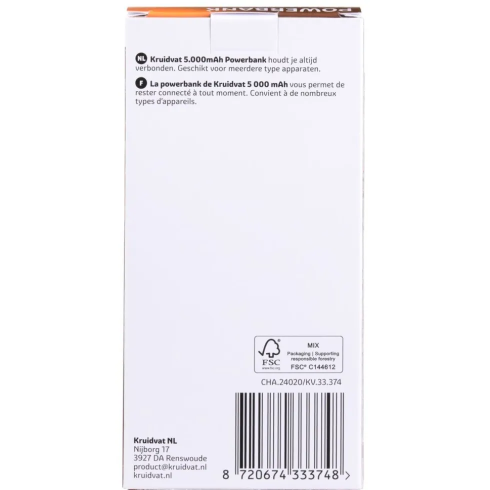 Kruidvat 5.000 mAh Powerbank