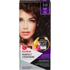 Kruidvat 5.0 Midden Bruin Crème Haarkleuring