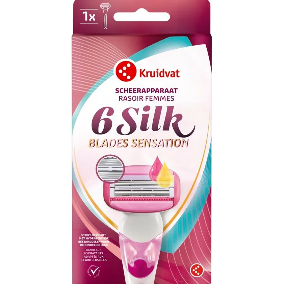 Kruidvat 6 Silk Sensation Scheerapparaat