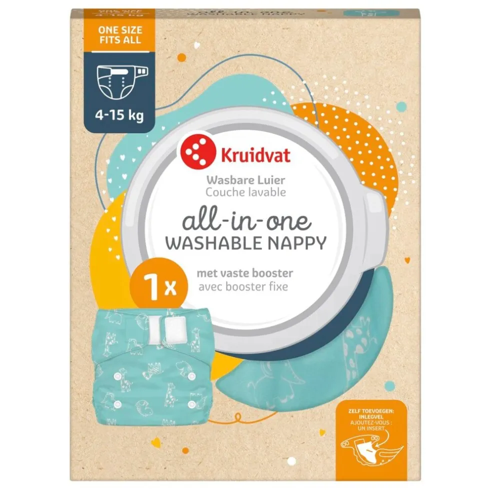 Kruidvat All-in-one Wasbare Luier