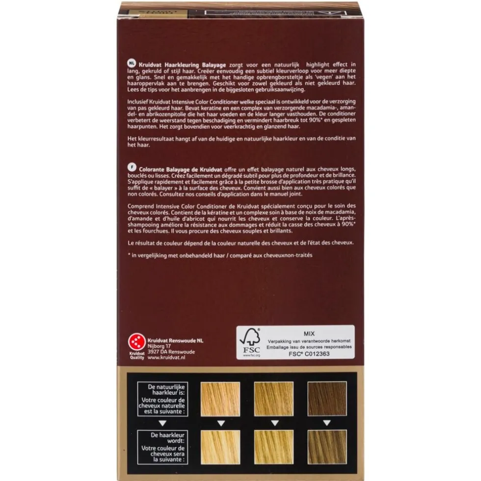 Kruidvat Balayage Crème Haarkleuring