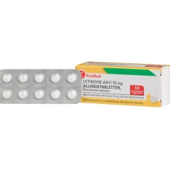 Kruidvat Cetirizine 10mg Allergietabletten