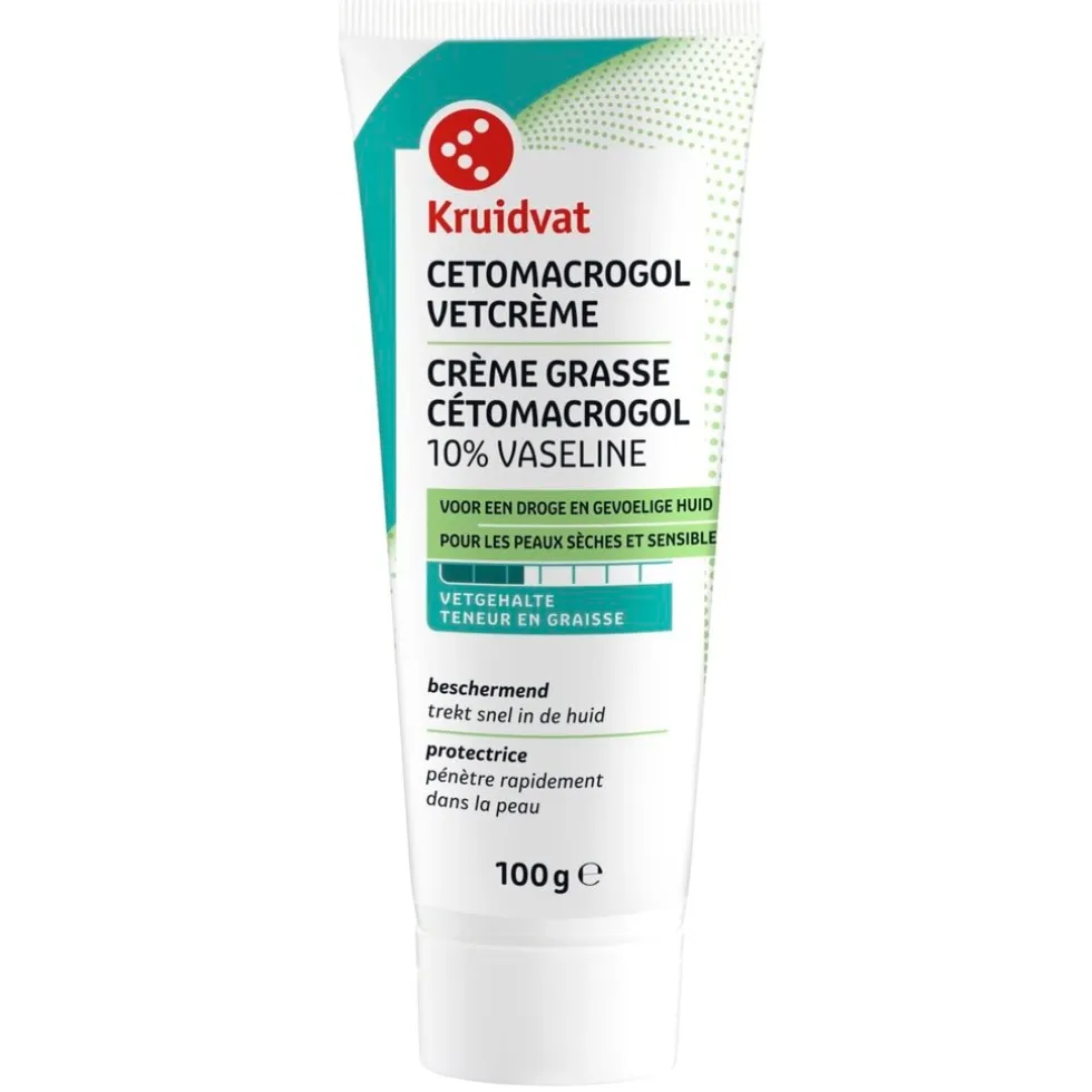 Kruidvat Cetomacrogol 10% Vaseline Vetcrème
