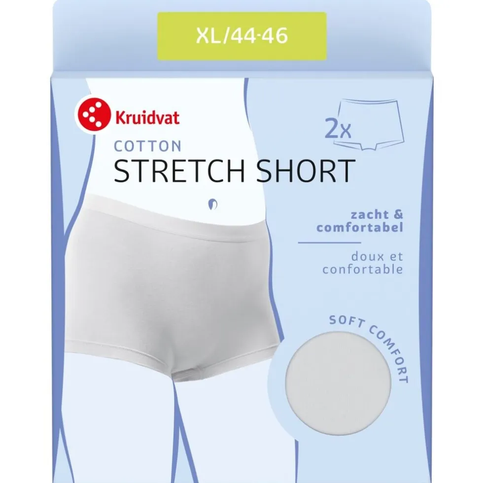Kruidvat Cotton Stretch Damesshort