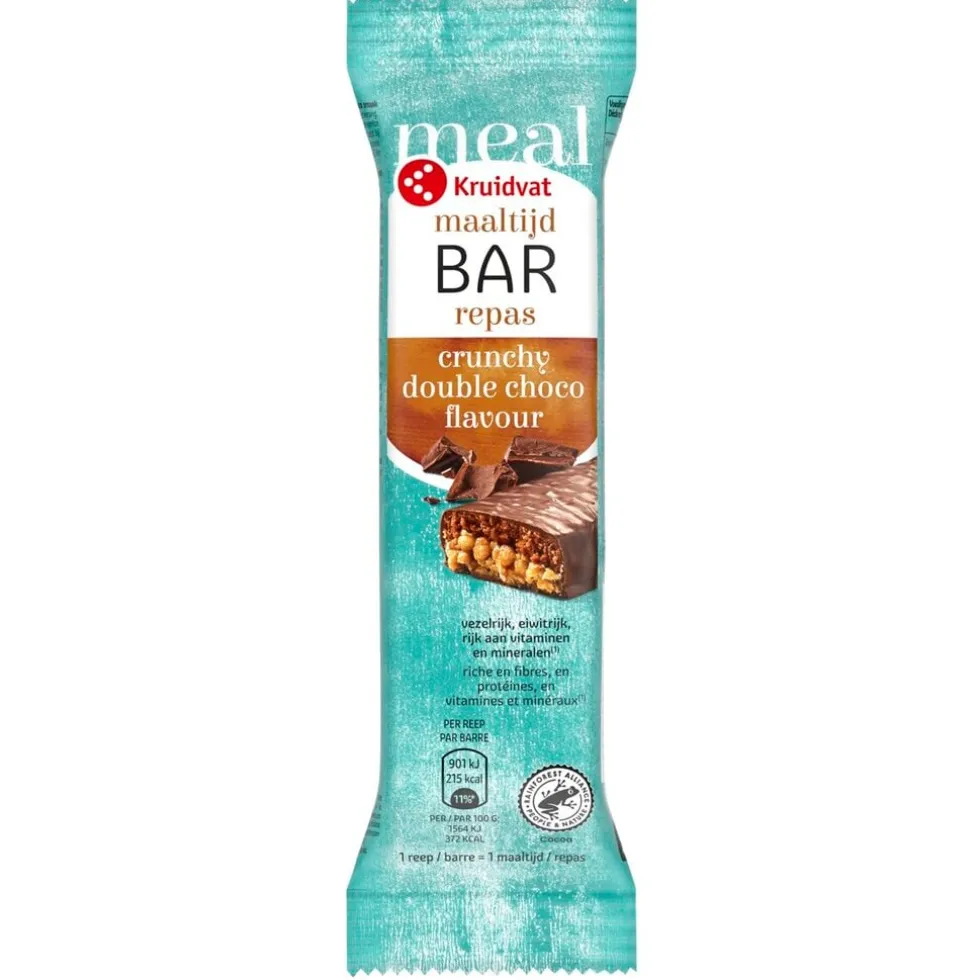 Kruidvat Crunchy Double Choco Maaltijdreep
