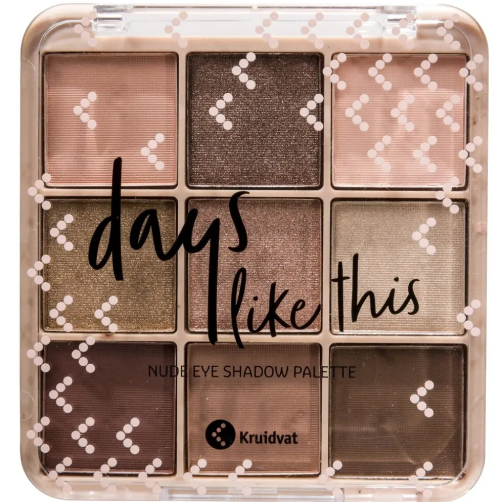 Kruidvat Days Like This Nude Eye Shadow Palette