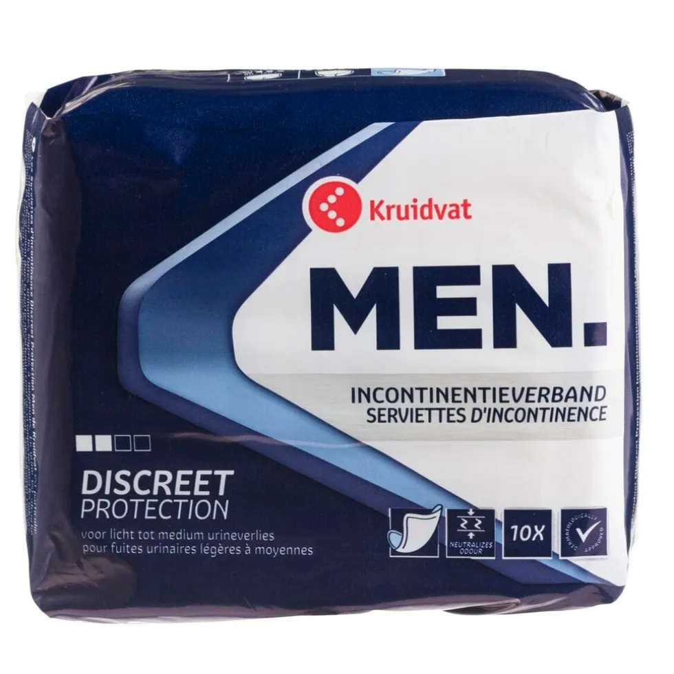 Kruidvat Discreet Protection Men Incontinentieverband