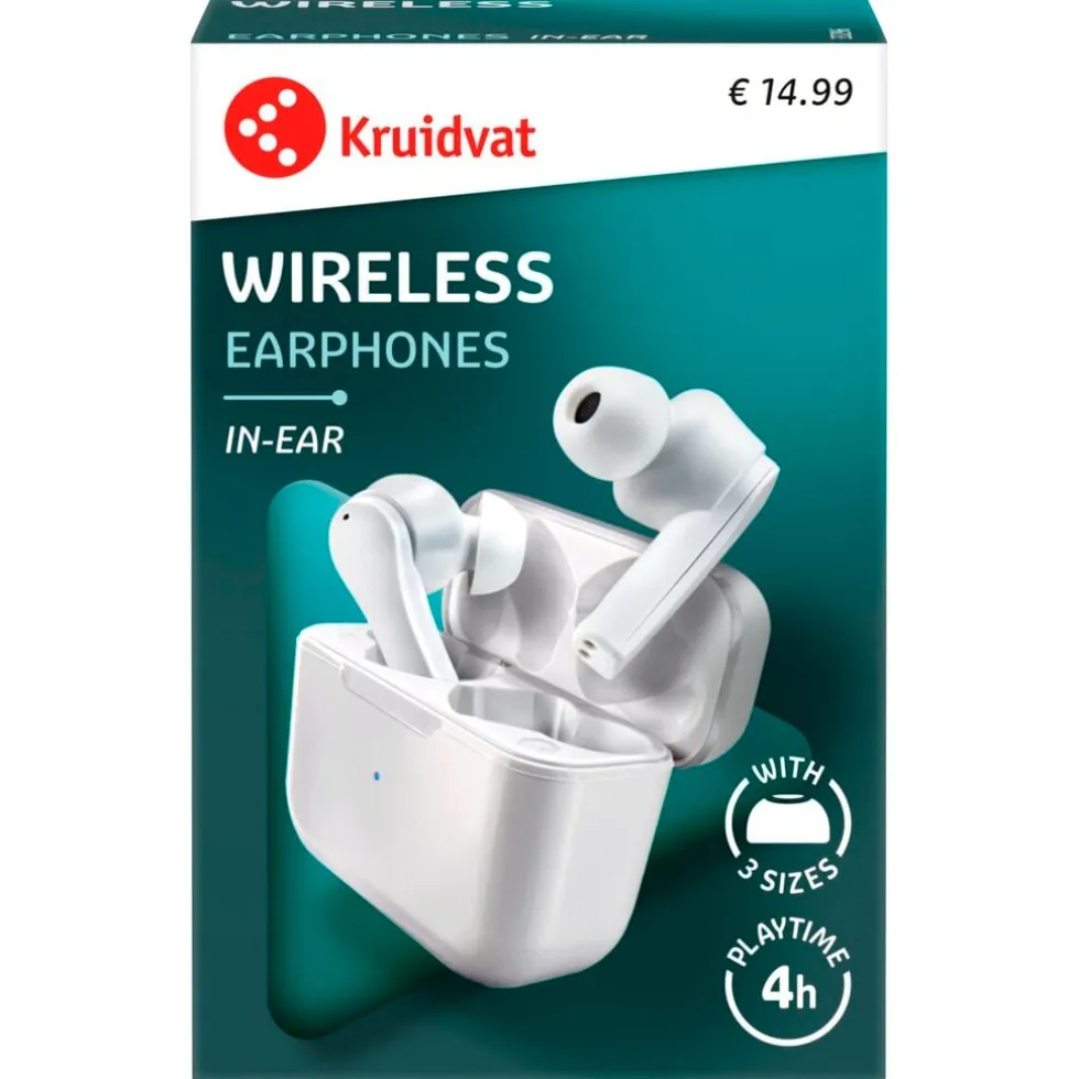 Kruidvat Draadloze Oordopjes