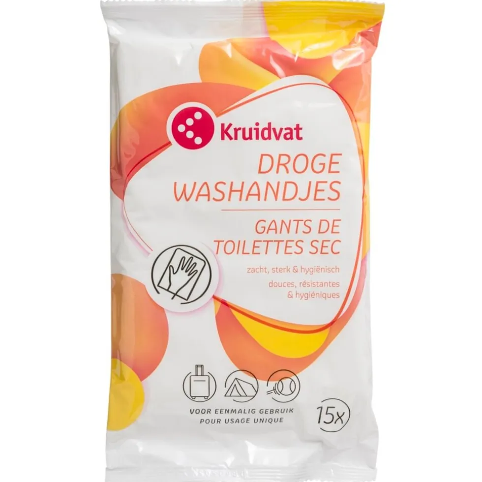 Kruidvat Droge Washandjes