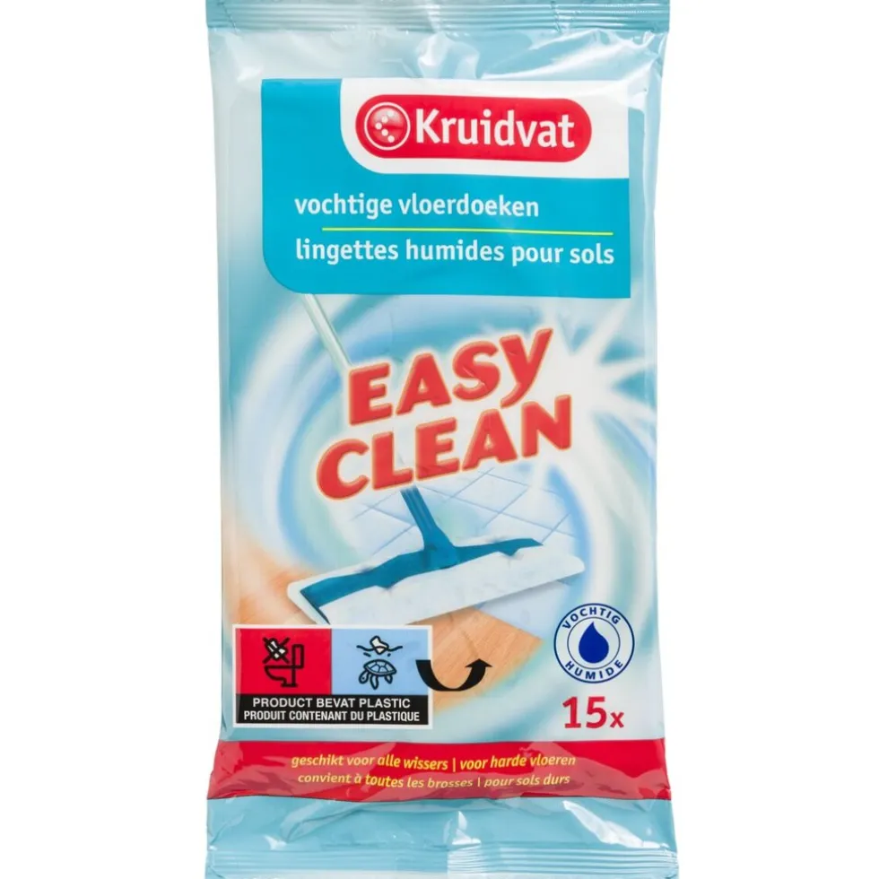 Kruidvat Easy Clean Vochtige Vloerdoeken
