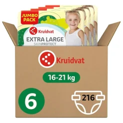 Kruidvat Extra Large Maat 6 Luiers Volumedoos