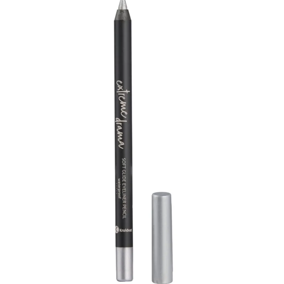 Kruidvat Extreme Drama 110 Moonbeam Silver Soft Glide Waterproof Eyeliner Pencil