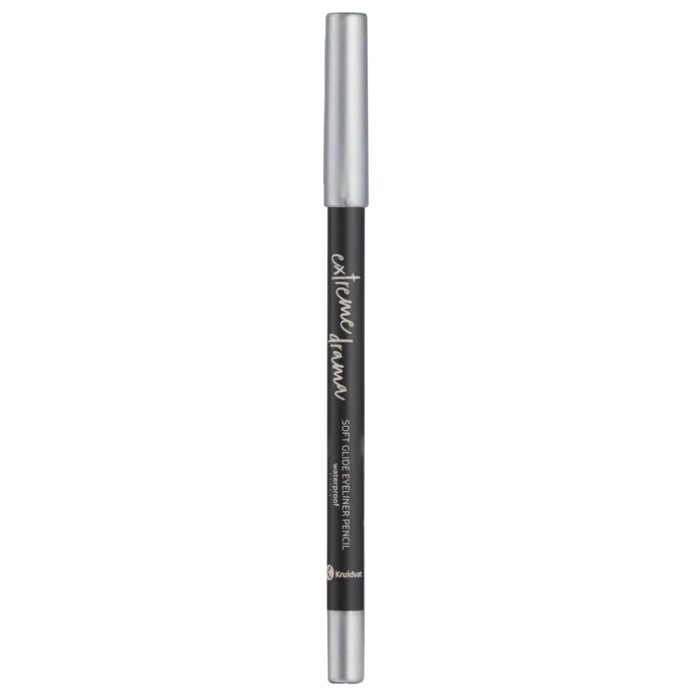 Kruidvat Extreme Drama 110 Moonbeam Silver Soft Glide Waterproof Eyeliner Pencil