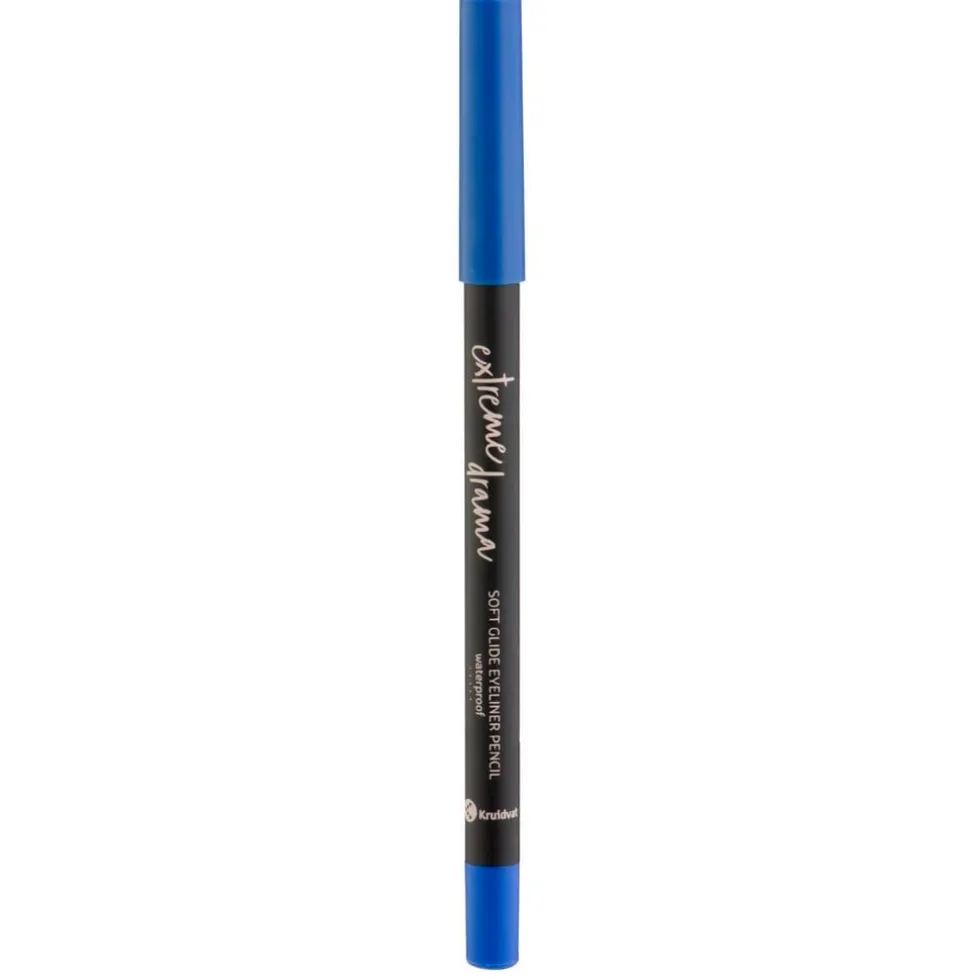 Kruidvat Extreme Drama 083 Powerful Blue Soft Glide Waterproof Eyeliner Pencil