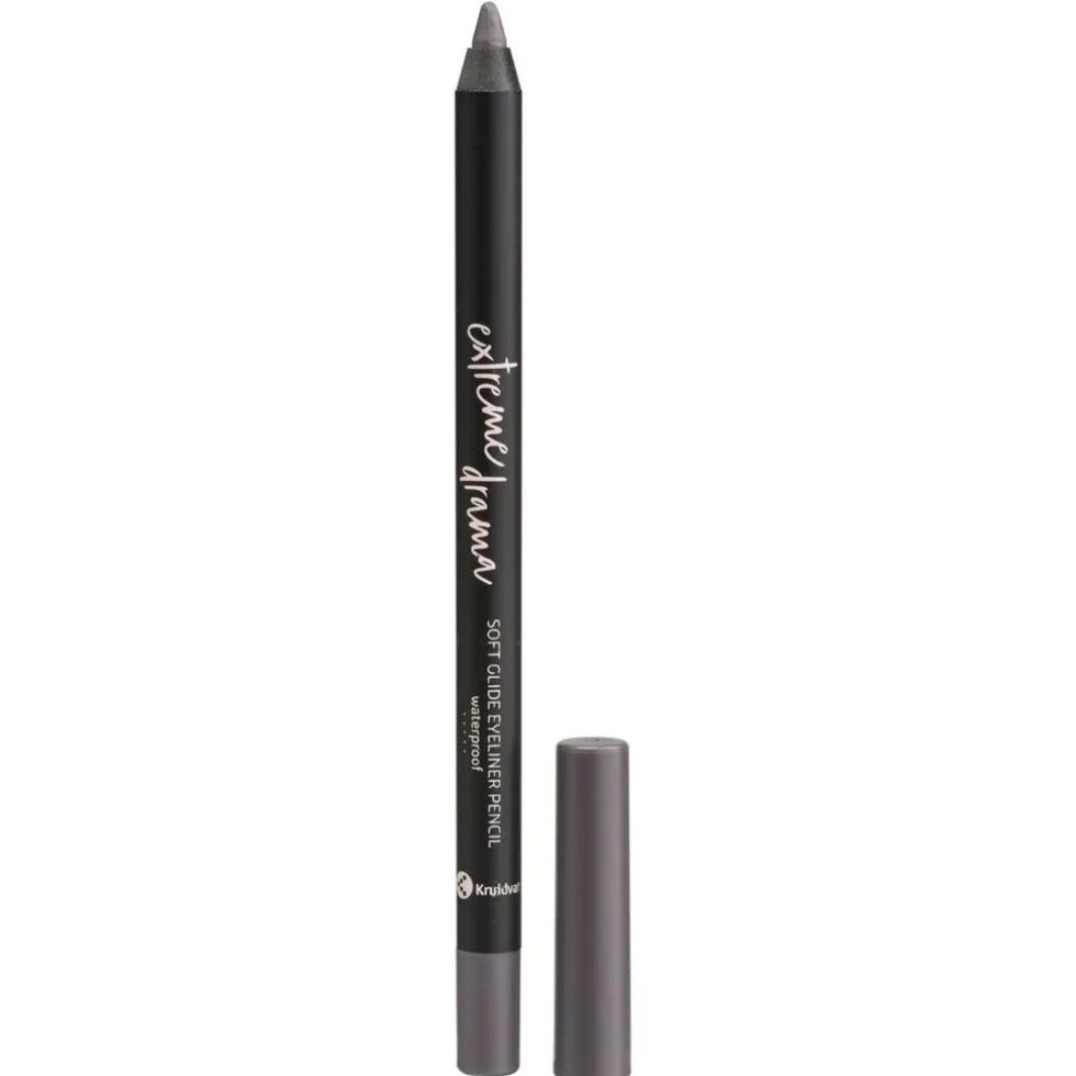 Kruidvat Extreme Drama 100 Smokey Grey Soft Glide Waterproof Eyeliner Pencil