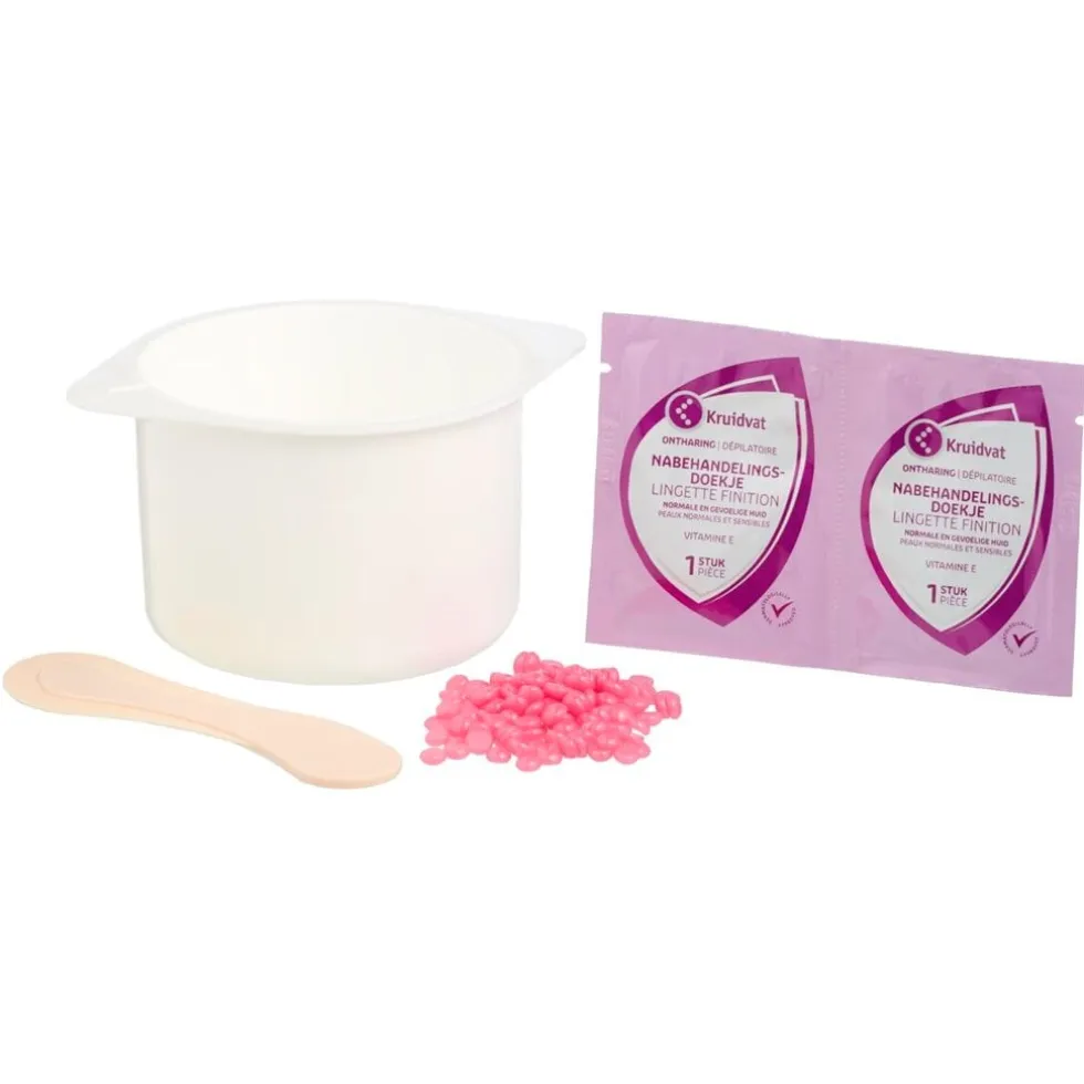 Kruidvat Face & Body Peel Off Waxing Pearls Waxing Kit