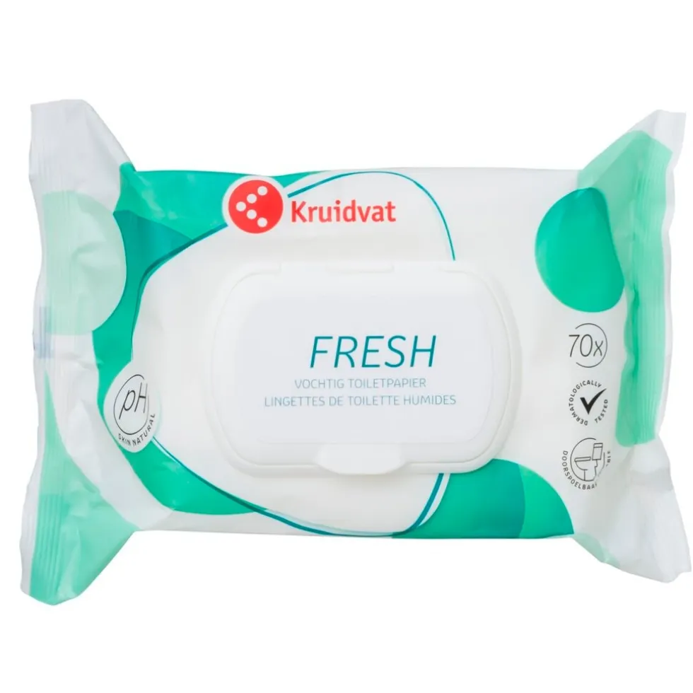 Kruidvat Fresh Vochtig Toiletpapier