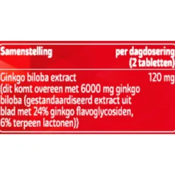 Kruidvat Ginkgo Biloba Tabletten