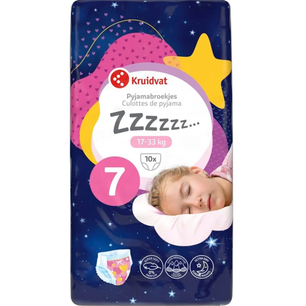 Kruidvat Girlz Medium Pyjamabroekjes