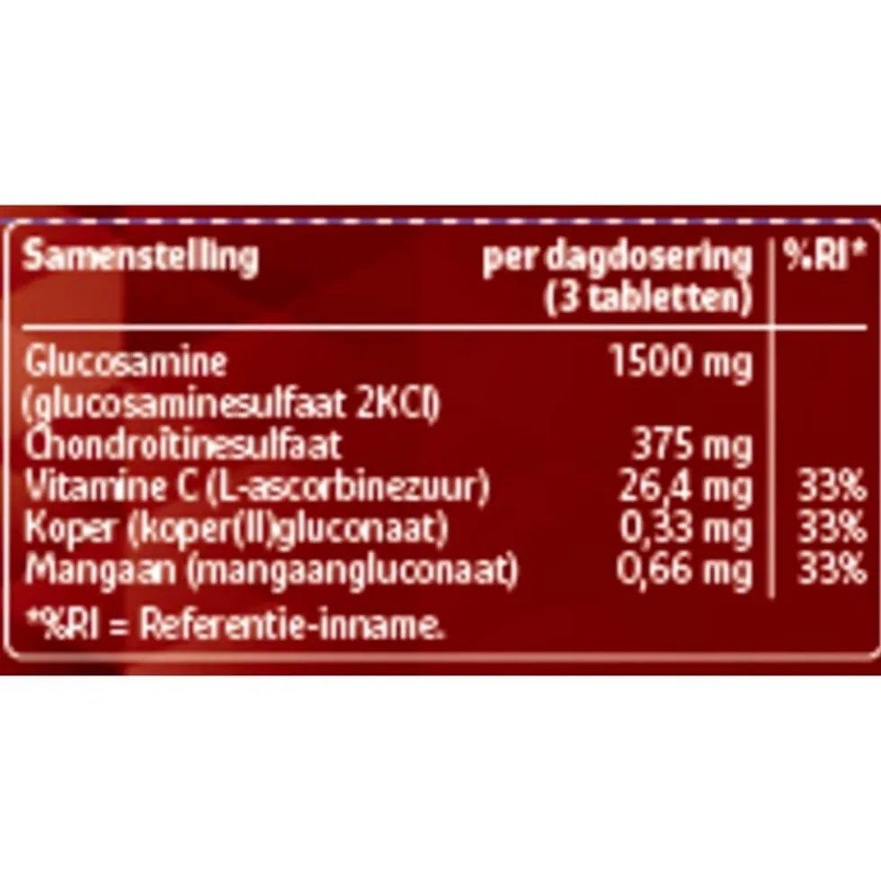 Kruidvat Glucosamine Chondroitine Tabletten
