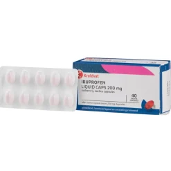 Kruidvat Ibuprofen Liquid Caps 200 mg Capsules
