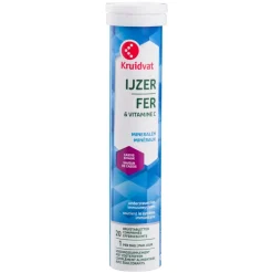 Kruidvat IJzer + Vitamine C Bruistabletten