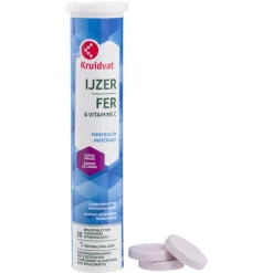 Kruidvat IJzer + Vitamine C Bruistabletten