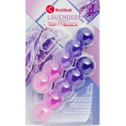 Kruidvat 2-In-1 Lavendel Toiletblok en Luchtverfrisser