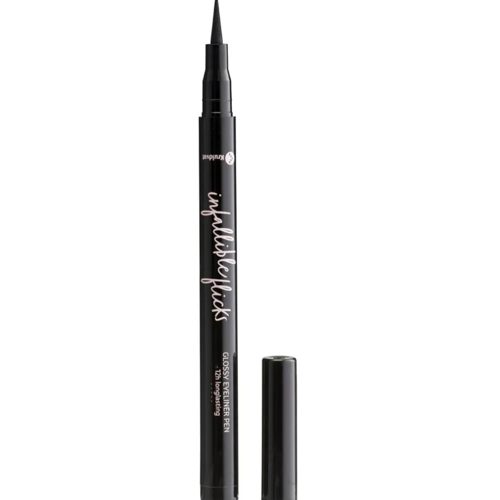 Kruidvat Infallible Flicks Glossy Eyeliner Pen