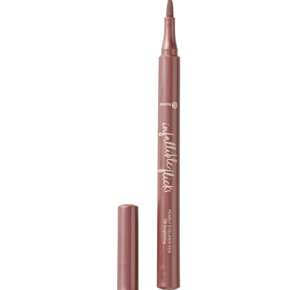Kruidvat Infallible Flicks 090 Pearly Taupe Pearly Eyeliner Pen