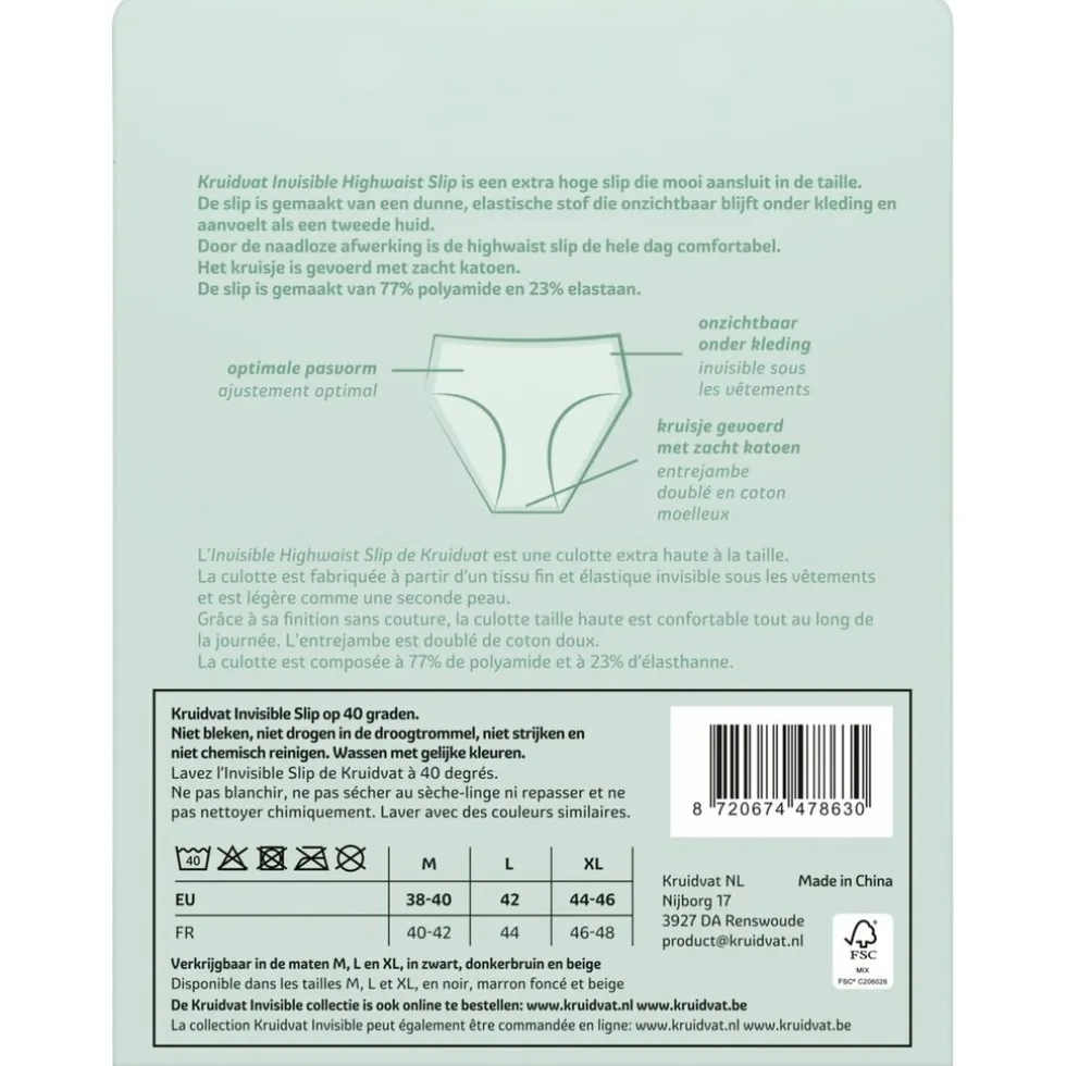Kruidvat Invisible Highwaist Damesslip