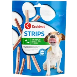 Kruidvat Kip met Vis Strips Hondensnacks