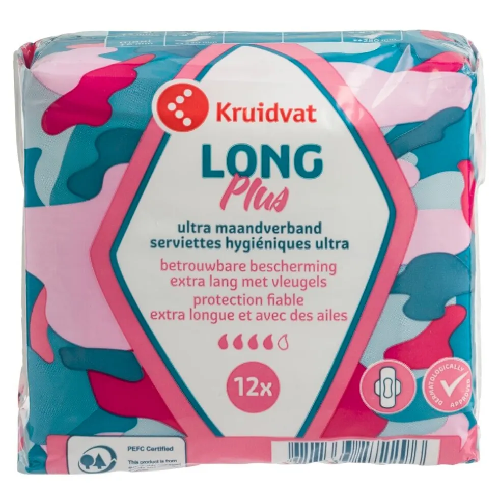 Kruidvat Long Plus Ultra Maandverband
