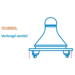 Kruidvat 6+M Anti-Koliek Fast Flow Brede Hals Flesspenen
