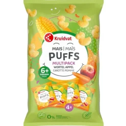 Kruidvat 7+M Bio Appel en Wortel Maïspuffs