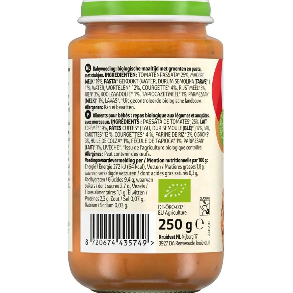 Kruidvat 15+M Bio Groentelasagne Maaltijd