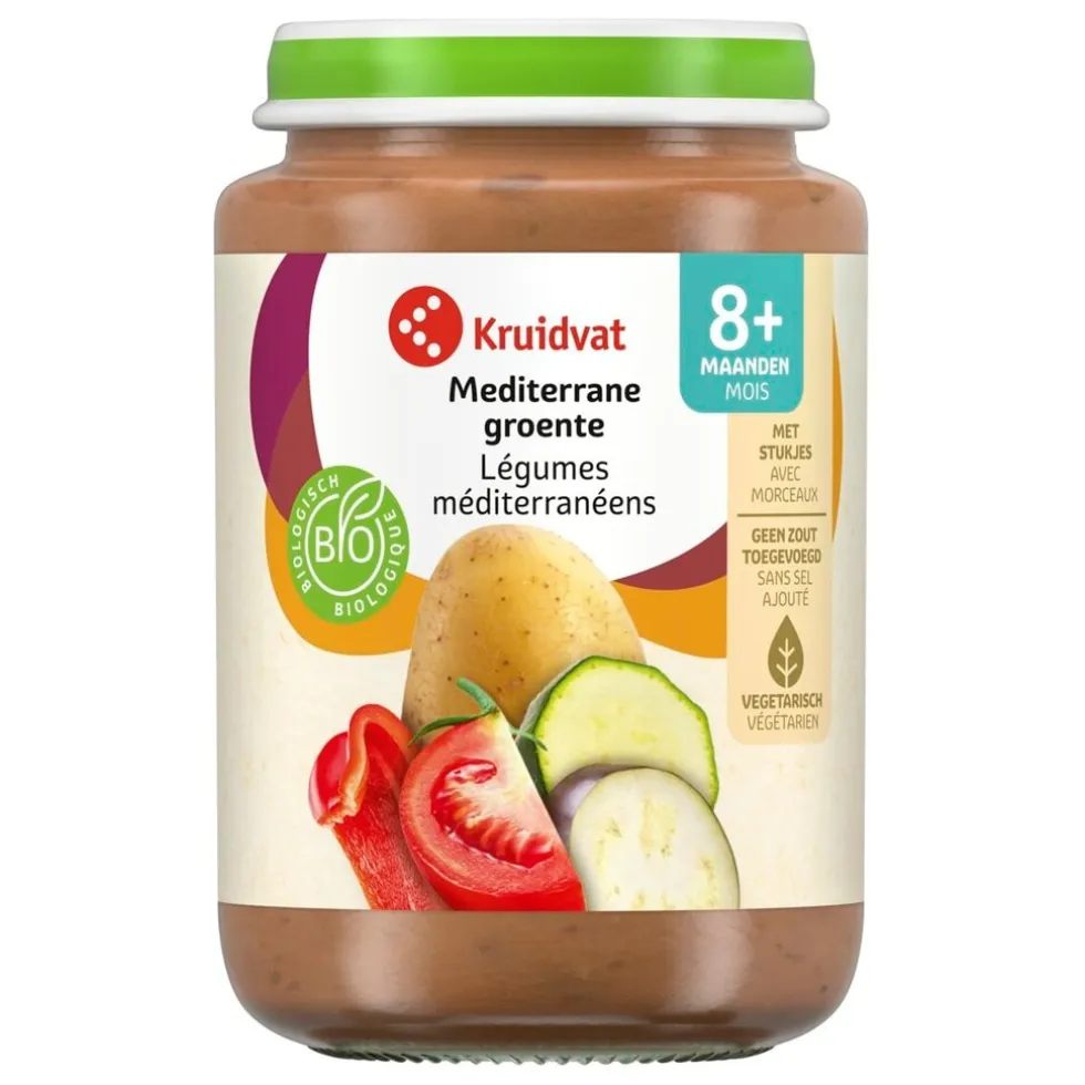 Kruidvat 8+M Bio Mediterrane Groente Maaltijd