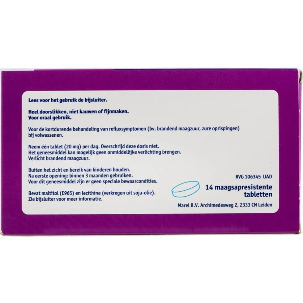 Kruidvat Maagzuurtabletten