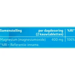 Kruidvat Magnesium Kauwtabletten