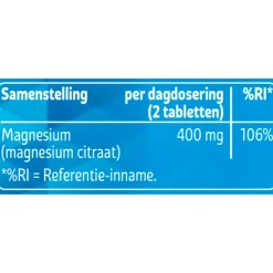 Kruidvat Magnesiumcitraat Tabletten