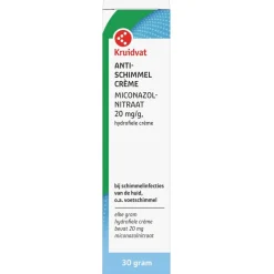 Kruidvat Miconazolnitraat 20mg/g Anti-Schimmelcrème