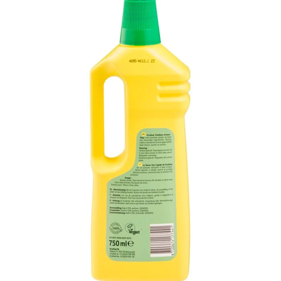 Kruidvat Mild & Clean Vloeibare Groene Zeep
