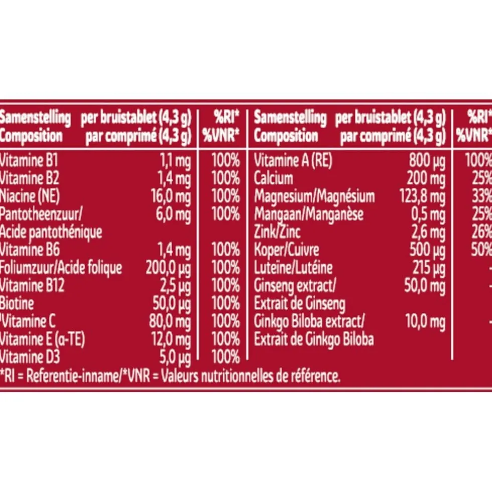 Kruidvat Multi 50+ Bruistabletten