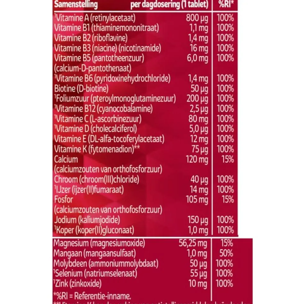 Kruidvat Multi A-Z Compleet Tabletten