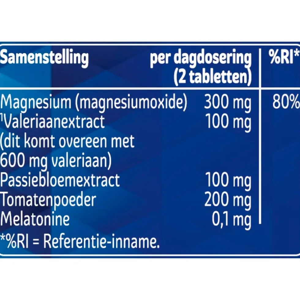 Kruidvat Nachtrust met Magnesium Tabletten