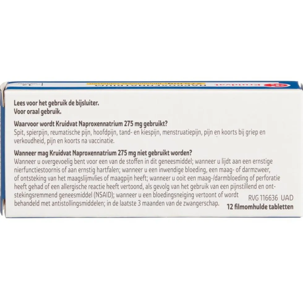 Kruidvat Naproxennatrium Tabletten