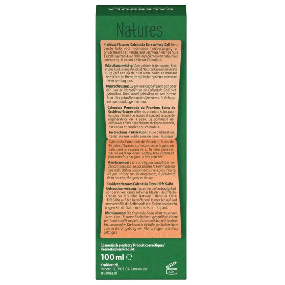 Kruidvat Natures Calendula Eerste Hulp Zalf